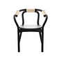 Стул Knot Chair Black/Nature